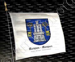 drapeau-MARQUES - MARQUEZ_Marques (Coimbra), puis Marquez (Navarra)._Portugal, España (2)