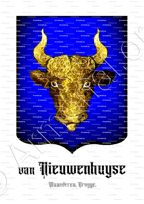 NIEUWENHUYSE (van)_ Vlaanderen, Brugge (1)