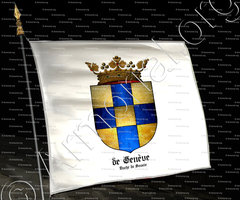 drapeau-De GENEVE_Duché de Savoie_Suisse