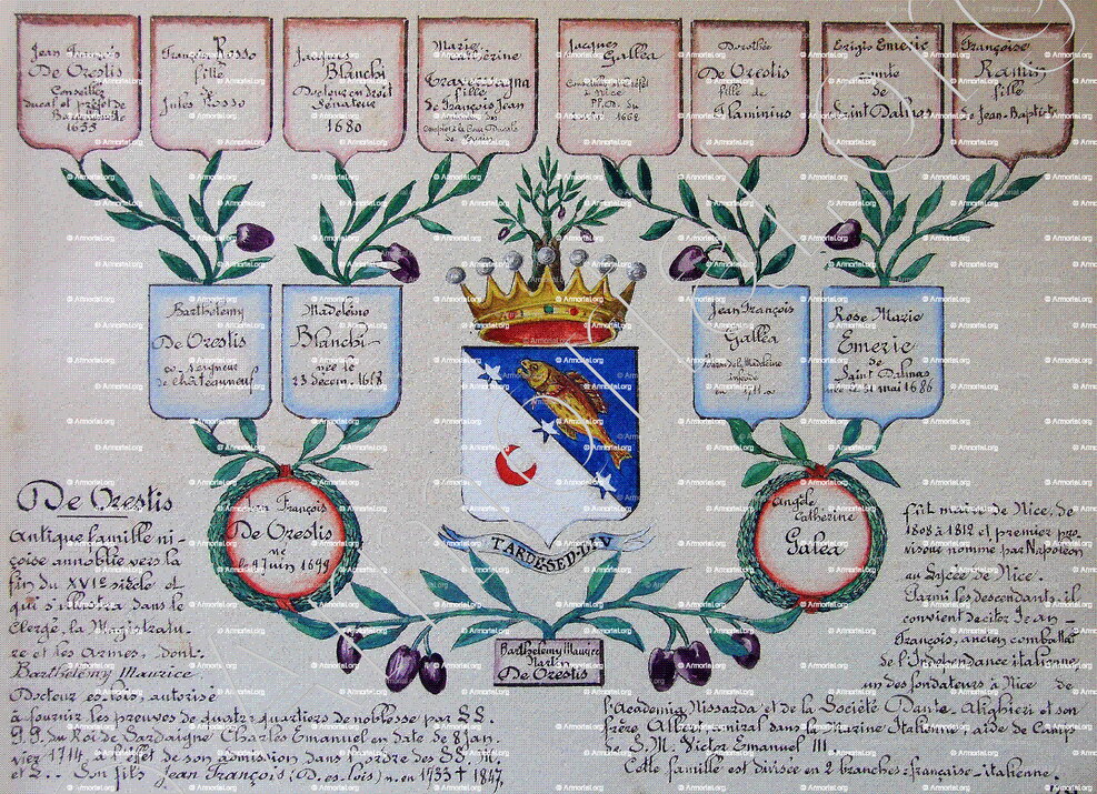 De ORESTIS_Armorial Nice. (J. Casal, 1903) (Bibl. mun. de Nice)_France (i)