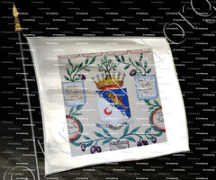 drapeau-De ORESTIS_Armorial Nice. (J. Casal, 1903) (Bibl. mun. de Nice)_France (ii)
