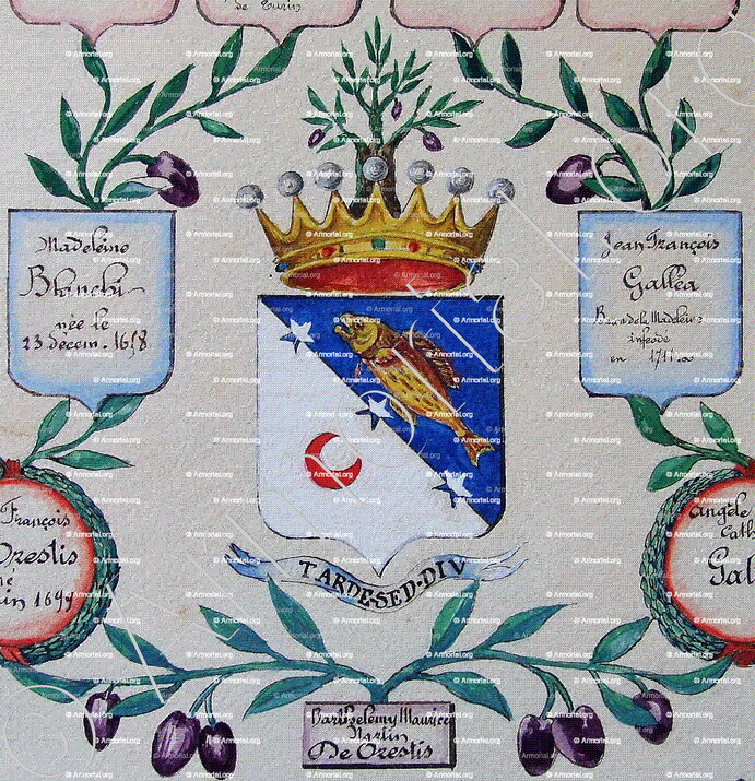 De ORESTIS_Armorial Nice. (J. Casal, 1903) (Bibl. mun. de Nice)_France (ii)