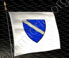 drapeau-du FLON DE FLUMINE_Ancien Duché de Savoie_États de Savoie