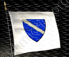 drapeau-du FLON DE FLUMINE_Ancien Duché de Savoie_États de Savoie