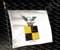 drapeau-DE LENS_Armorial royal des Pays-Bas_Europe