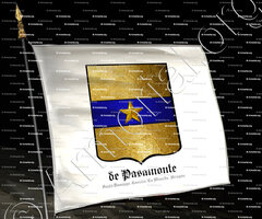 drapeau-de PASAMONTE_Santo Domingo. Castilla-La Mancha. Aragón._España