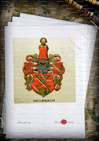 velin-d-Arches-BROMBACH_Wappenbuch der Stadt Basel . B.Meyer Knaus 1880_Schweiz