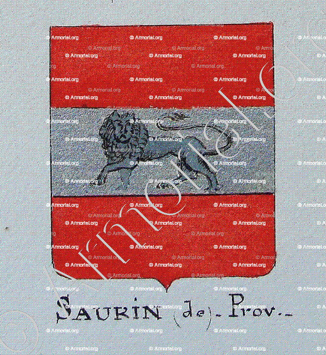 de SAURIN_Armorial Nice. (J. Casal, 1903) (Bibl. mun. de Nice)_France (i)