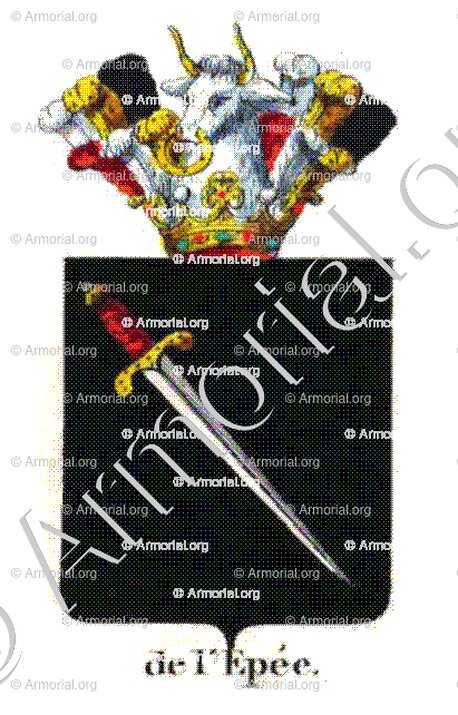 DE L'EPEE_Armorial royal des Pays-Bas_Europe