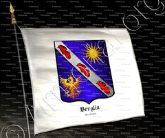 drapeau-BERGLIA_Famiglia nobile. Sardegna._Italia