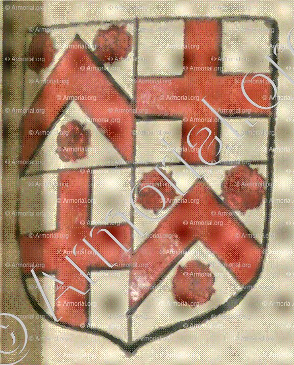 WHITE (La Rochelle)_Blason enregistré sous le règne de Louis XIV._France