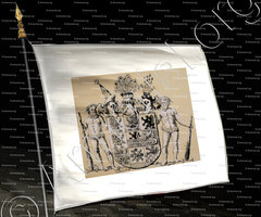 drapeau-HERZOGTUM POMMERN_Preussen. Wappenbuch J. Siebmachers (1856)_Heiliges Römisches Reich (17. Jahrhundert)