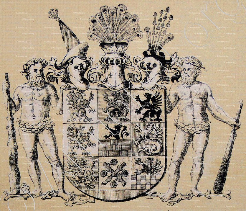 HERZOGTUM POMMERN_Preussen. Wappenbuch J. Siebmachers (1856)_Heiliges Römisches Reich (17. Jahrhundert)