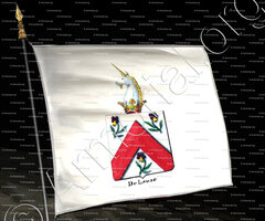 drapeau-DE LEUSE_Armorial royal des Pays-Bas_Europe