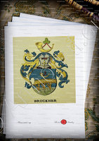 velin-d-Arches-BRUCKHER_Wappenbuch der Stadt Basel . B.Meyer Knaus 1880_Schweiz