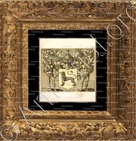 cadre-ancien-or-CHASTEIGNER_Poitou, Bretagne._France