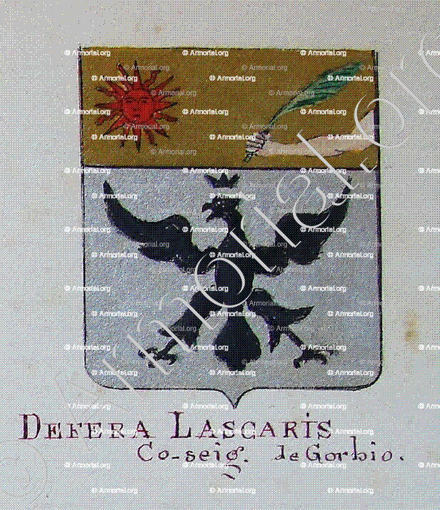 DEFERA LASCARIS_Armorial Nice. (J. Casal, 1903) (Bibl. mun. de Nice)_France (i)