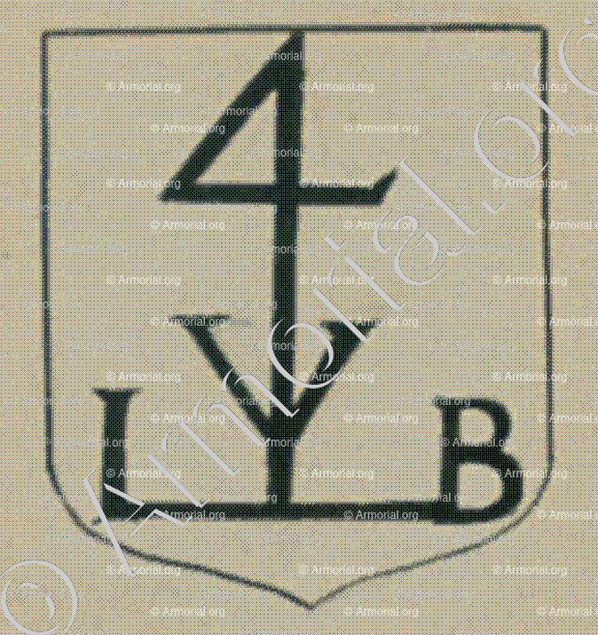 ERTEBROD (Alsace)_Blason enregistré sous le règne de Louis XIV_France 