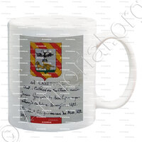 mug-Del CARETTO - Armorial Nice. (J. Casal, 1903) (Bibl. mun. de Nice) - France (i)