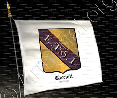 drapeau-CACCIOTI_Famiglia nobile. Sardegna._Italia