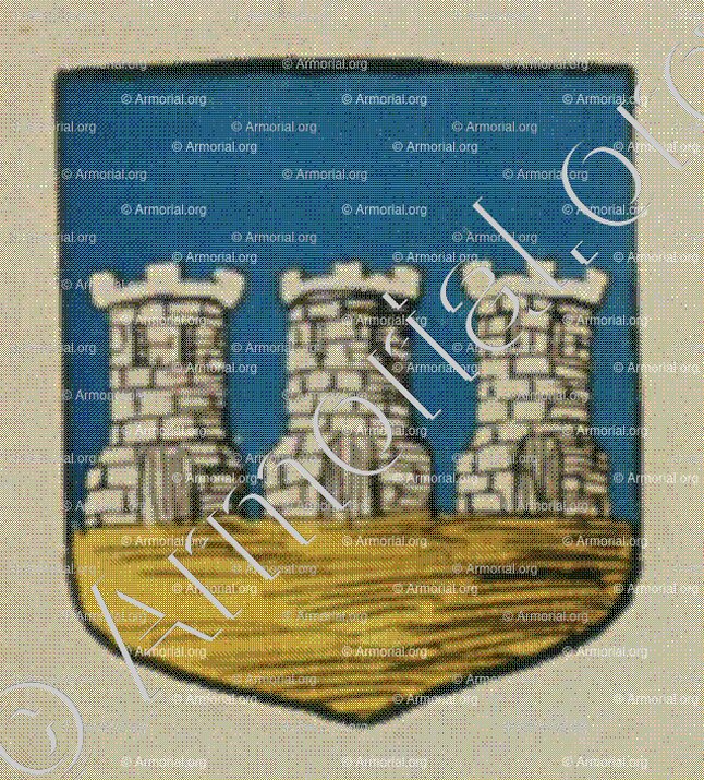 La Communauté des habitants du village de Gredembourg (Alsace)_Blason enregistré sous le règne de Louis XIV_France 