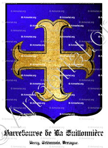 SARREBOURSE de LA GUILLONNIERE