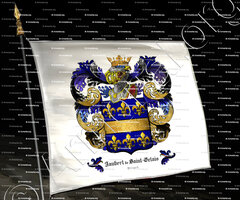 drapeau-JAUBERT DE SAINT-GELAIS_Pèrigord_France (1)