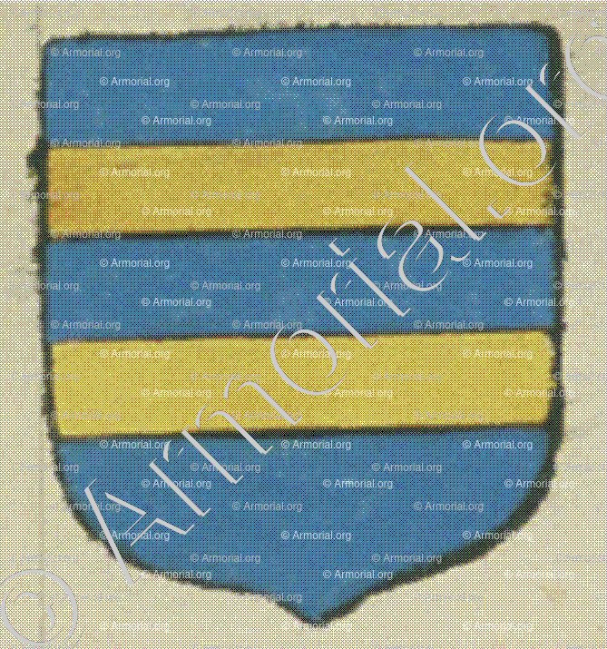 de BEAUCORPS (La Rochelle)_Blason enregistré sous le règne de Louis XIV._France