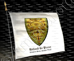 drapeau-ROLLAND LE PREUX_Chevalier Franc._France