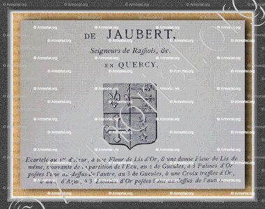 De JAUBERT seigneurs de Rassiols