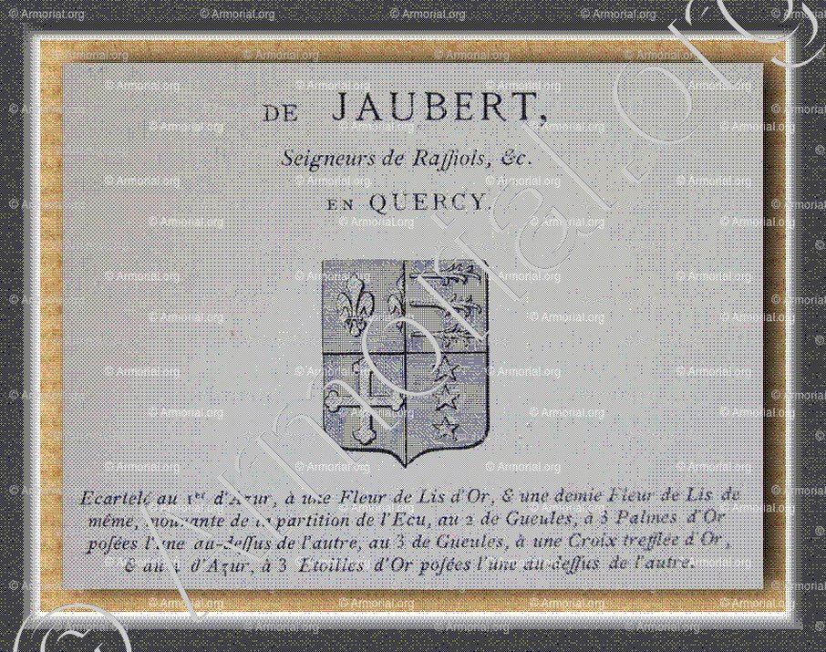 de JAUBERT seigneurs de Rassiols_Quercy_France ()