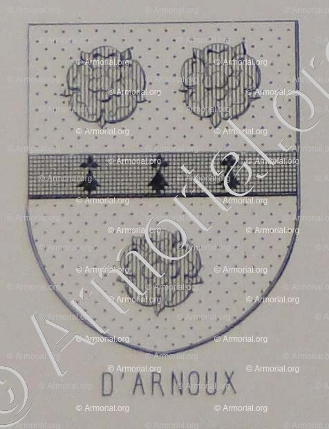 D'ARNOUX de MAISON ROUGE