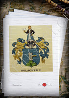 velin-d-Arches-BULACHER_Wappenbuch der Stadt Basel . B.Meyer Knaus 1880_Schweiz