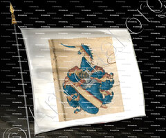 drapeau-von BACHENSTEIN_Schwäbisch Haller Familienwappen_Deutschland