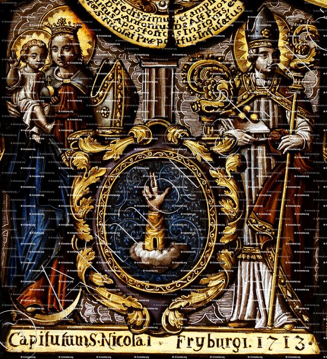S. NICOLAÏ von FRYBURGI_Vitrail 1713. Musée d'Art et d'Histoire de Genève._Suisse (ii)