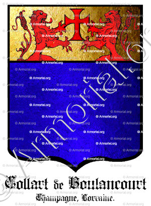 COLLART de BOULANCOURT_Champagne, Lorraine_France (i)