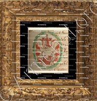 cadre-ancien-or-von BEBENBURG_Schwäbisch Haller Familienwappen_Deutschland