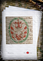 velin-d-Arches-von BEBENBURG_Schwäbisch Haller Familienwappen_Deutschland