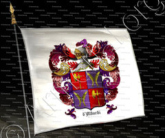 drapeau-d'ALBARDI_Famiglia nobile. Sardegna_Italia ()