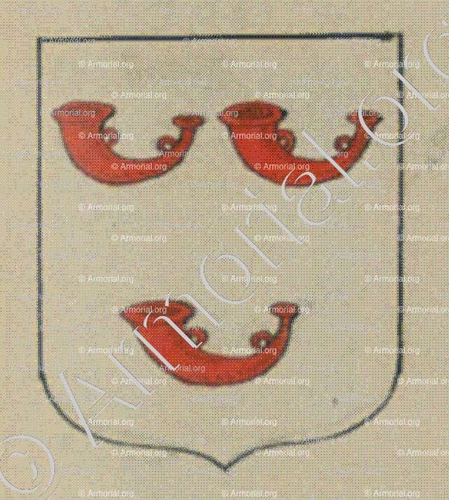 La Communauté des habitants du village de Hemsbronne (Heimsbrunn) (Alsace)_Blason enregistré sous le règne de Louis XIV_France 