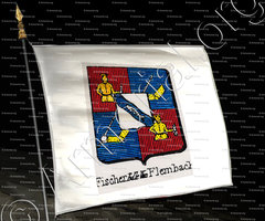 drapeau-FISCHER de LEMBACH_Alsace_France ()