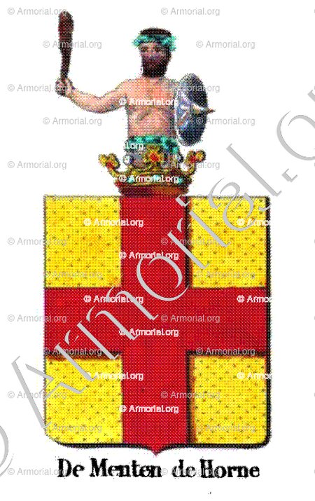 DE MENTEN DE HORNE_Armorial royal des Pays-Bas_Europe