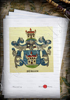 velin-d-Arches-BÜRGIN_Wappenbuch der Stadt Basel . B.Meyer Knaus 1880_Schweiz