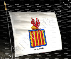drapeau-DE MERODE_Armorial royal des Pays-Bas_Europe