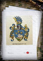 velin-d-Arches-BURKHARDT_Wappenbuch der Stadt Basel . B.Meyer Knaus 1880_Schweiz