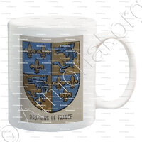 mug-DAUPHINS de FRANCE_Bourbonnais_France