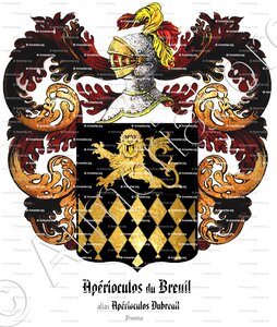 APÉRIOCULOS du BREUIL alias DUBREUIL