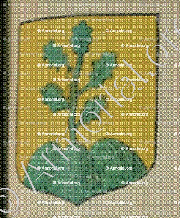 NESSEL (Alsace)_Blason enregistré sous le règne de Louis XIV_France 