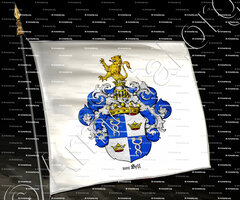 drapeau-SELL (von) ehemals SELLE_Mecklenburg, Preußen, Hessen._Deutschland.