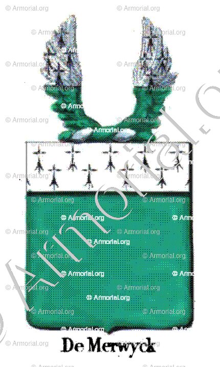 DE MERWYCK_Armorial royal des Pays-Bas_Europe